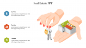 Grab Benefits of real estates PPT Templates presentation